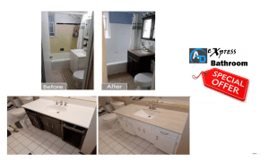 Bathroom Before and after makeover remodel